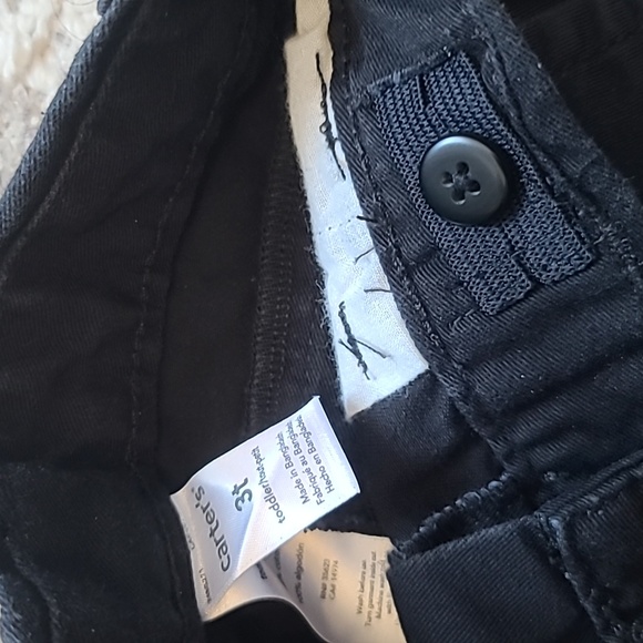 10 for $25 - Carter's Toddler 3T Black Pants/ Jeans with Adjustable Waist - Picture 2 of 2